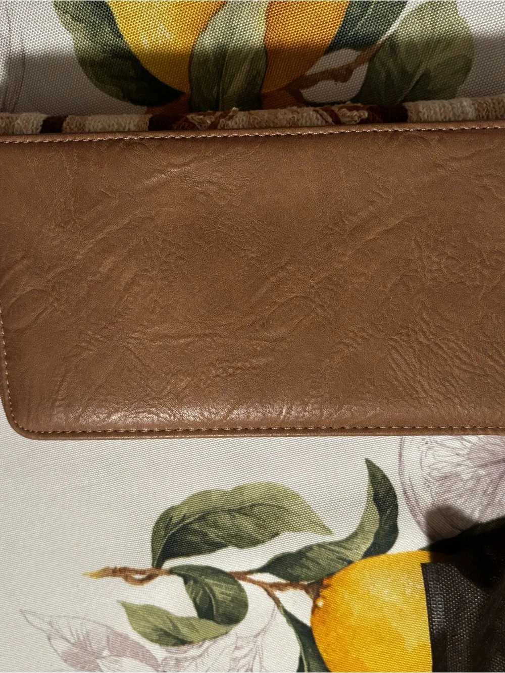 Wrangler Southwestern Pattern Zip Wallet in Beige and Brown